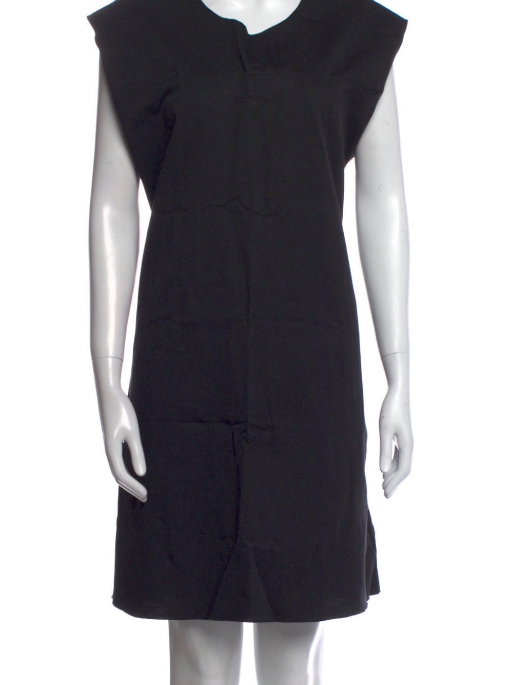 Marni Black Sleeveless Shift Dress Size M